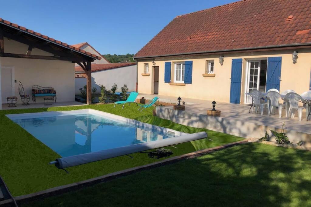 Villa Maison Privative 5 Ch. 12 Pers. Piscine Chauffee Desertines  Exterior foto